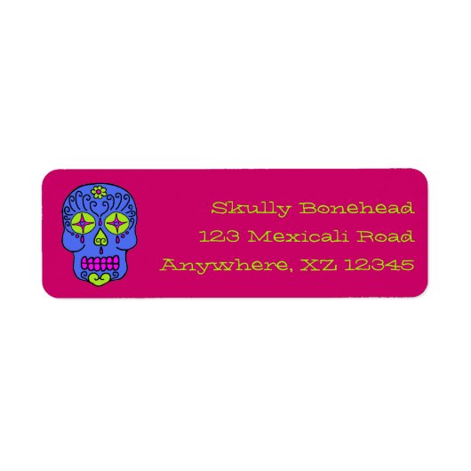 Zuckerschädel (Vorne)