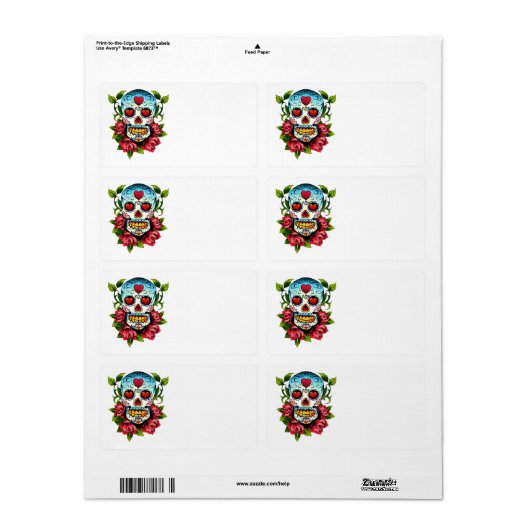 Zuckerschädel (Vorne)