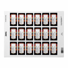 Zuckerschädel Adressaufkleber