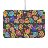 Zuckerschädel Autolufterfrischer (Rückseite)