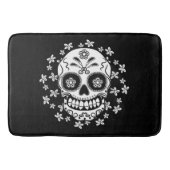 Zuckerschädel Badematte (Vorderseite)
