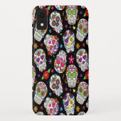 Zuckerschädel Beängstigend und blutig einschüchter Case-Mate iPhone Hülle (Rückseite)