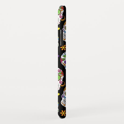 Zuckerschädel Beängstigend und blutig einschüchter Case-Mate iPhone Hülle (Hinten/Rechts)