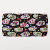 Zuckerschädel Beängstigend und blutig einschüchter Case-Mate iPhone Hülle (Rückseite (Horizontal))