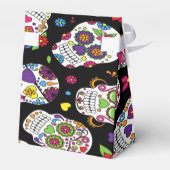 Zuckerschädel Beängstigend und blutig einschüchter Geschenkschachtel (Rückseite)