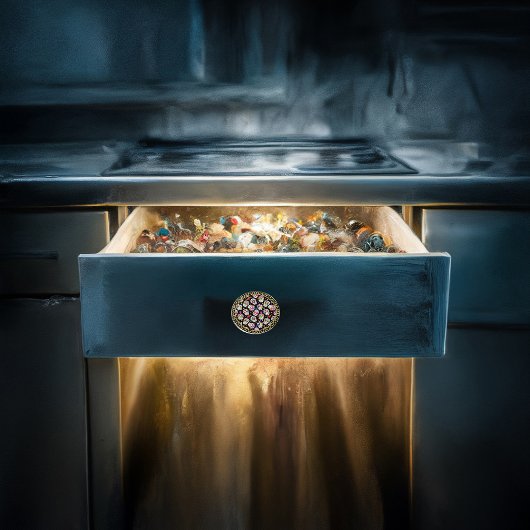 Zuckerschädel Beängstigend und blutig einschüchter Keramikknauf