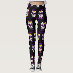 Zuckerschädel/Bewusstsein...Fibro Leggings