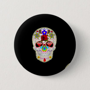 Zuckerschädel Button