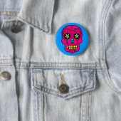 Zuckerschädel Button (Beispiel)