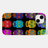 Zuckerschädel Case-Mate iPhone Hülle (Rückseite (Horizontal))