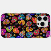 Zuckerschädel Case-Mate iPhone Hülle (Rückseite (Horizontal))