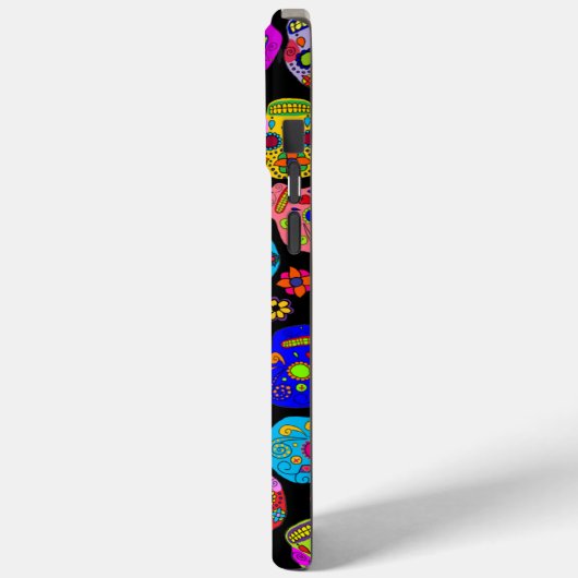 Zuckerschädel Case-Mate iPhone Hülle (Rückseite / Links)