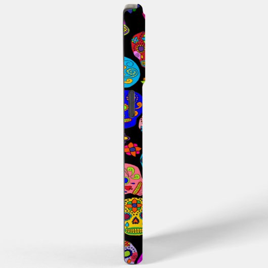 Zuckerschädel Case-Mate iPhone Hülle (Rückseite / Rechts)