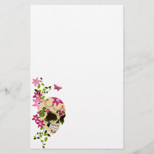 Zuckerschädel [Día de Muertos] Briefpapier