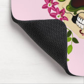 Zuckerschädel [Día de Muertos] Mousepad (Ecke)