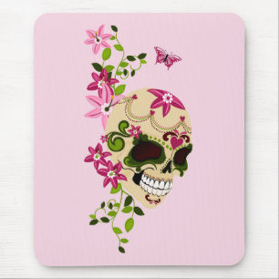 Zuckerschädel [Día de Muertos] Mousepad
