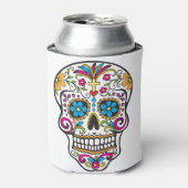 Zuckerschädel Dosenkühler (Kanne Vorderseite)