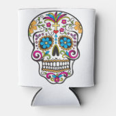 Zuckerschädel Dosenkühler (Vorderseite)