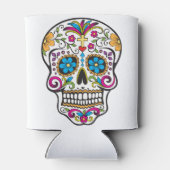 Zuckerschädel Dosenkühler (Rückseite)