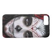 Zuckerschädel durch Mike-Morgan-Entwürfe Case-Mate iPhone Hülle (Rückseite (Horizontal))