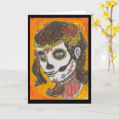 Zuckerschädel durch Vincent Faggella Karte (Gelbe Blume)