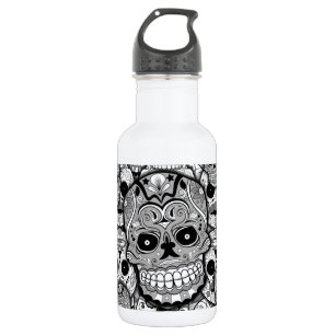 Zuckerschädel Edelstahlflasche