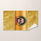 Zuckerschädel, einschüchternd und beängstigend badhandtuch set (Handtuch)