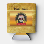 Zuckerschädel, einschüchternd und beängstigend dosenkühler (Vorderseite)