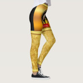 Zuckerschädel, einschüchternd und beängstigend leggings (Rechts)