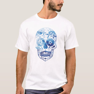 Zuckerschädel-Entwurf T-Shirt