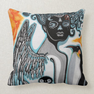 Zuckerschädel-Fantasie-Kissen Kissen