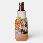 Zuckerschädel Flaschenkühler (Flaschenvorderseite)