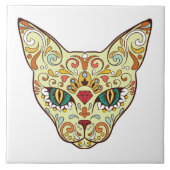 Zuckerschädel Fliese (Vorderseite)