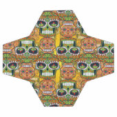 Zuckerschädel Fußball (Flach)