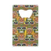 Zuckerschädel Geldbeutel Flaschenöffner (Rückseite)