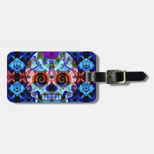 Zuckerschädel Gepäckanhänger