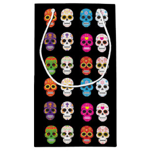 Zuckerschädel-Geschenk-Tasche Kleine Geschenktüte