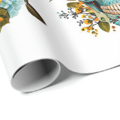 Zuckerschädel Geschenkpapier (Rolleneckpunkt)