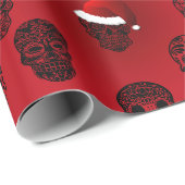 Zuckerschädel Geschenkpapier (Rolleneckpunkt)