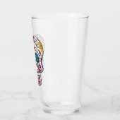 Zuckerschädel Glas (Links)