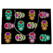 Zuckerschädel Große Geschenktüte (Vorderseite)