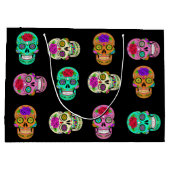 Zuckerschädel Große Geschenktüte (Rückseite)