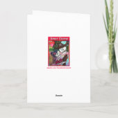 Zuckerschädel-Gruß-Karten Karte (Rückseite)