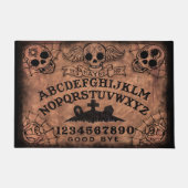 Zuckerschädel-Hexe-Brett-Tür-Matte Fußmatte (Vorderseite)
