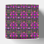 Zuckerschädel in Neon Pink Geschenkschachtel (Oben)