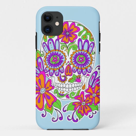 Zuckerschädel iPhone 5 Fall Case-Mate iPhone Hülle (Rückseite)