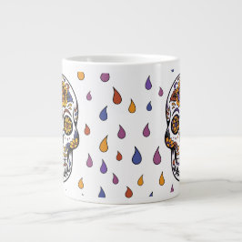 Zuckerschädel Jumbo-Tasse