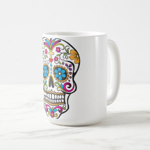 Zuckerschädel Kaffeetasse