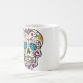 Zuckerschädel Kaffeetasse (VorderseiteRechts)