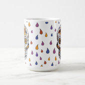 Zuckerschädel Kaffeetasse (Mittel)